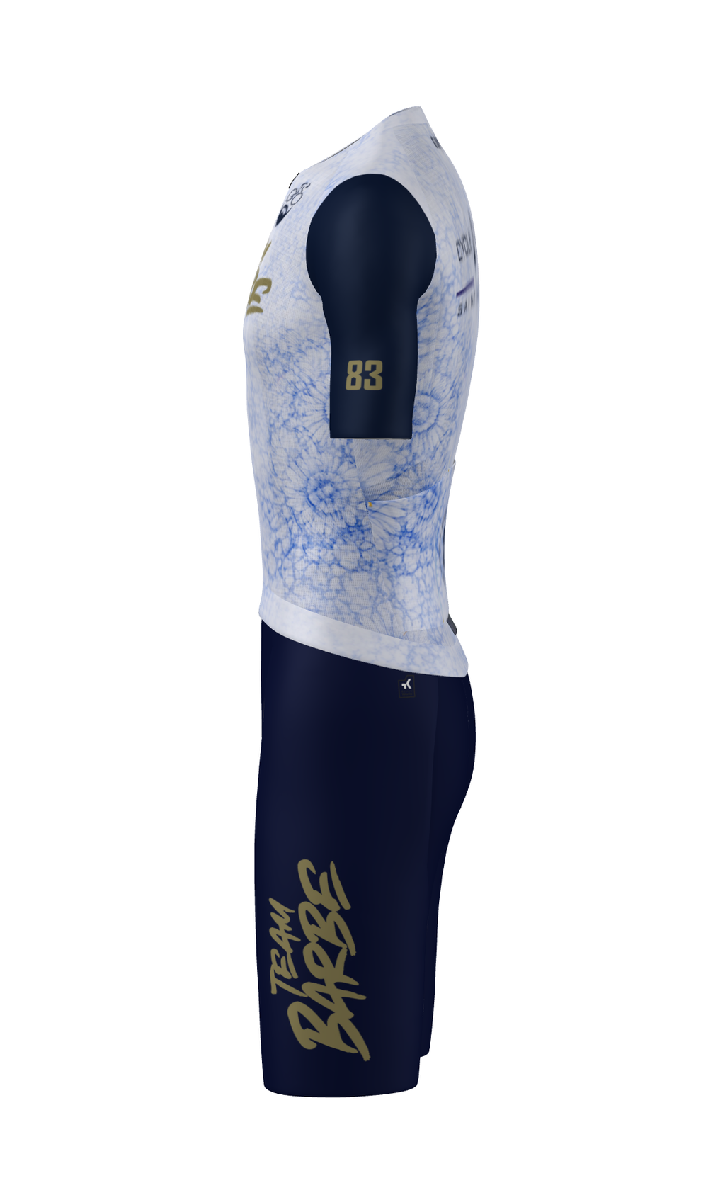 TEAM BARBE 5ANS GOLD-NAVY