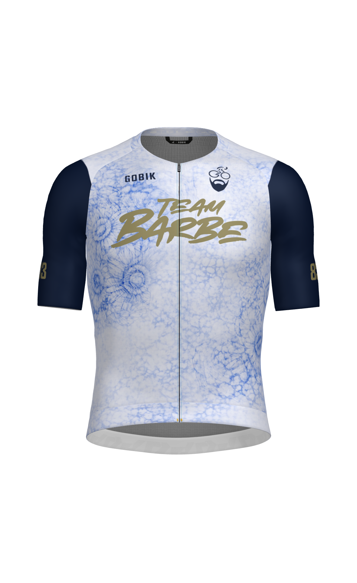 MAILLOT CX PRO 4.0 TEAM BARBE 5ANS GOLD-NAVY