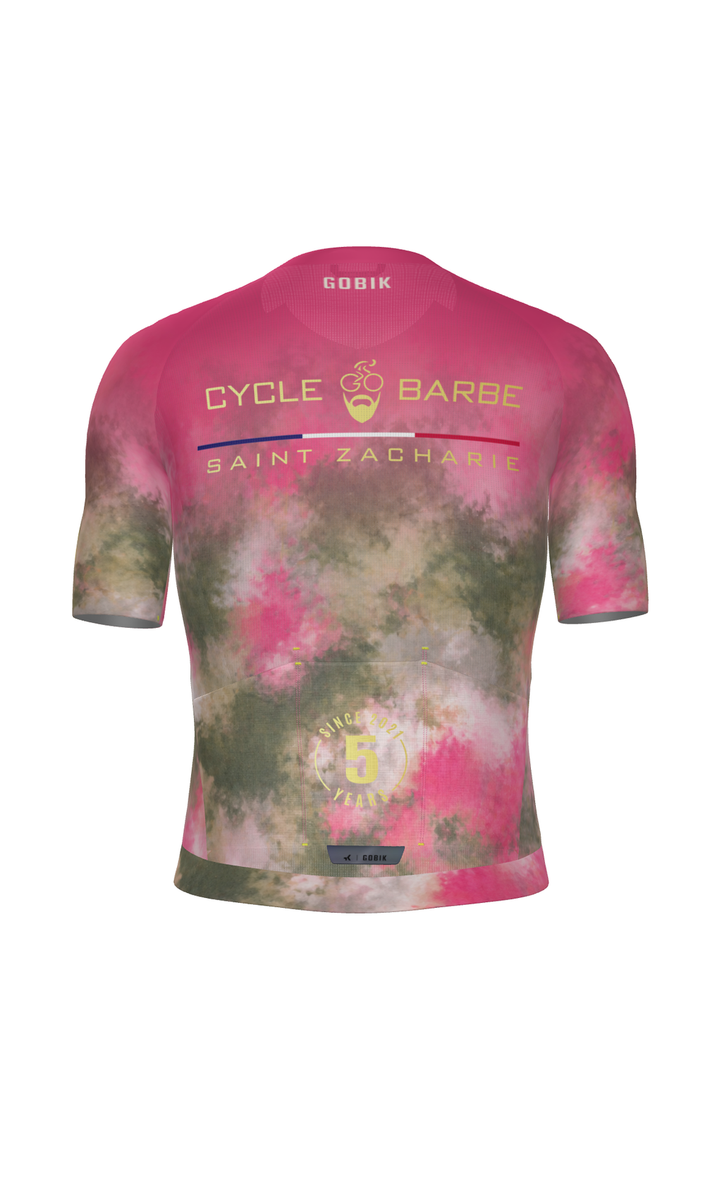 MAILLOT CX PRO 4.0 TEAM BARBE 5ANS FUSHIA