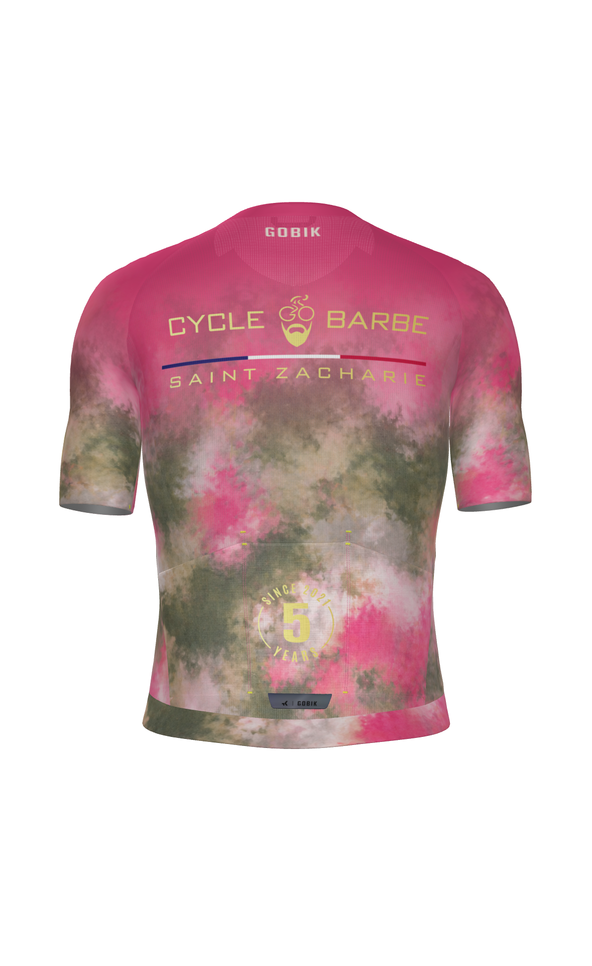 MAILLOT CX PRO 4.0 TEAM BARBE 5ANS FUSHIA
