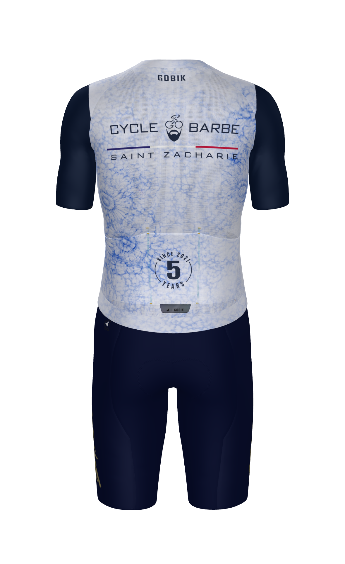 TEAM BARBE 5ANS GOLD-NAVY