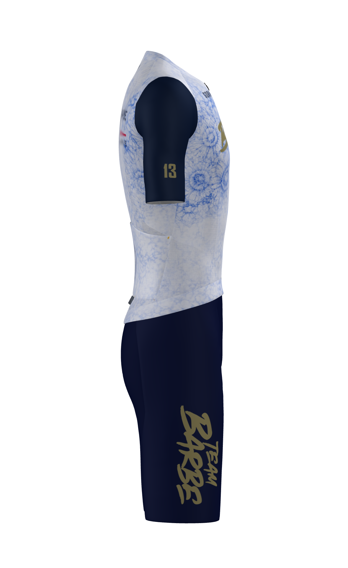 TEAM BARBE 5ANS GOLD-NAVY