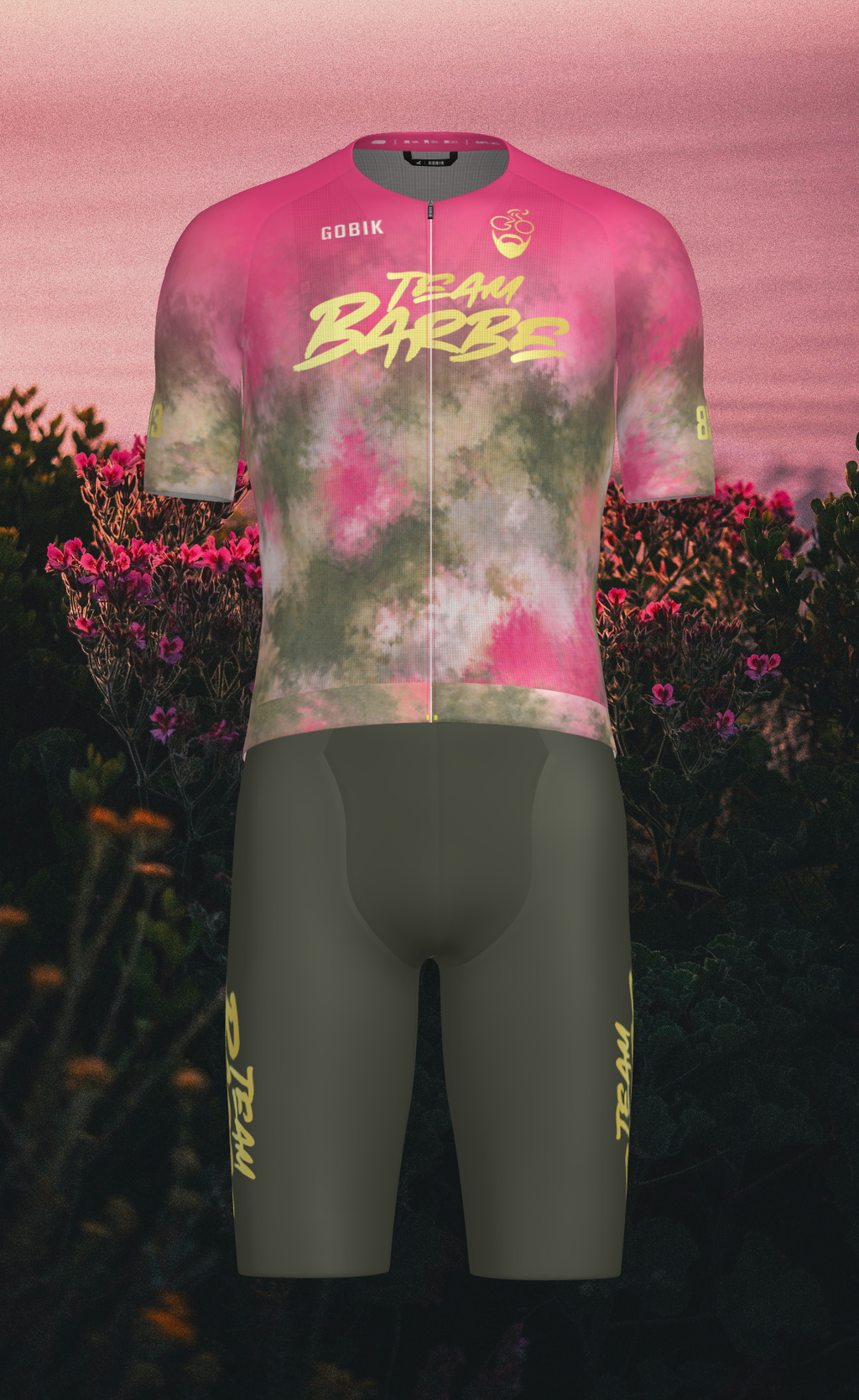 TEAM BARBE 5ANS FUSHIA